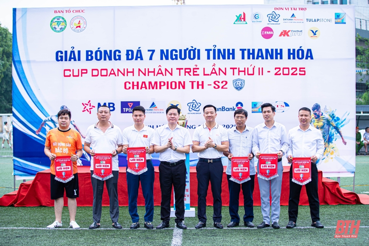 Khai mạc Giải Bóng đá 7 người tỉnh Thanh Hoá - Cúp Doanh Nhân Trẻ lần thứ II - 2025