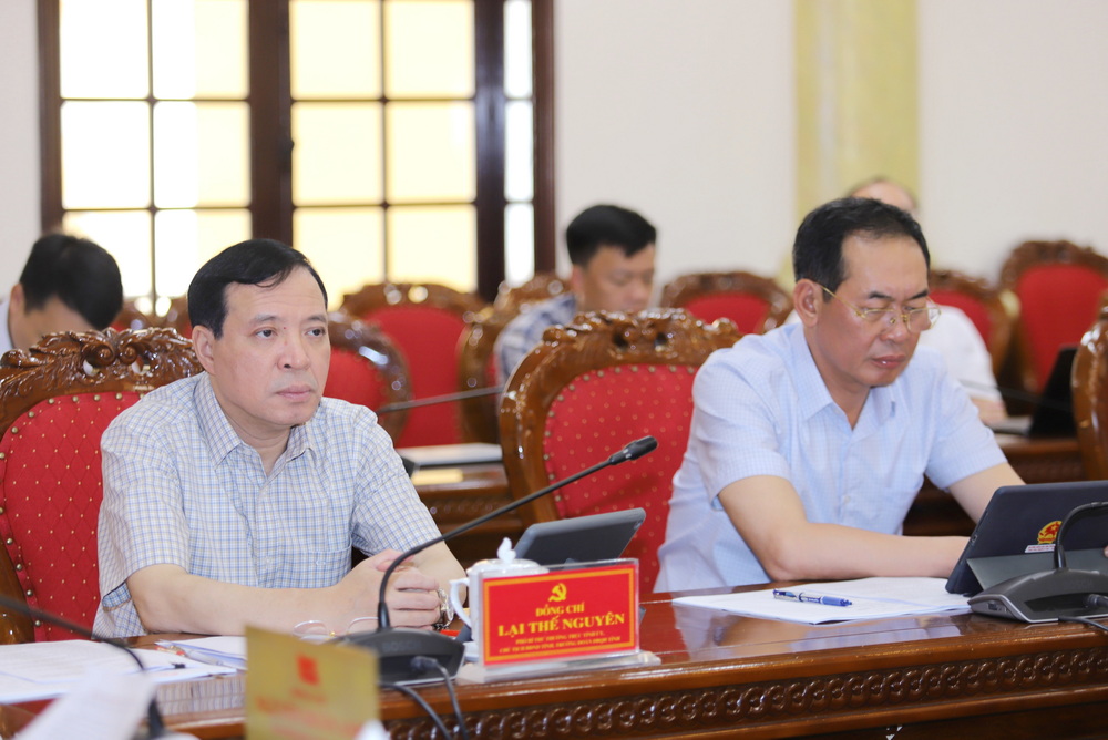 Ban Thường vụ m m88 cho ý kiến vào Đề án sắp xếp Thanh tra tỉnh tinh, gọn, mạnh, hiệu năng, hiệu lực, hiệu quả