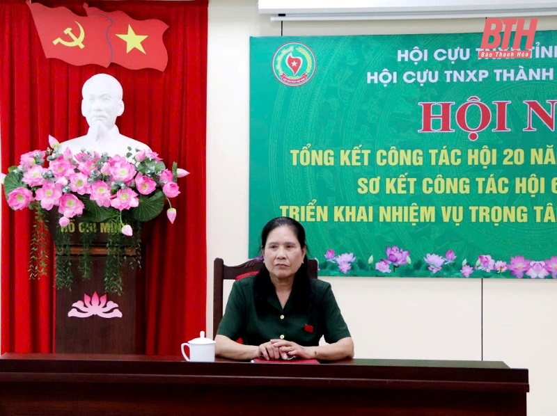 Hội Cựu TNXP TP nhà cái m88 tổng kết hoạt động 20 năm thành lập và triển khai nhiệm vụ 6 tháng cuối năm 2025