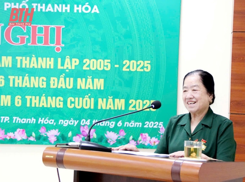 Hội Cựu TNXP TP nhà cái m88 tổng kết hoạt động 20 năm thành lập và triển khai nhiệm vụ 6 tháng cuối năm 2025
