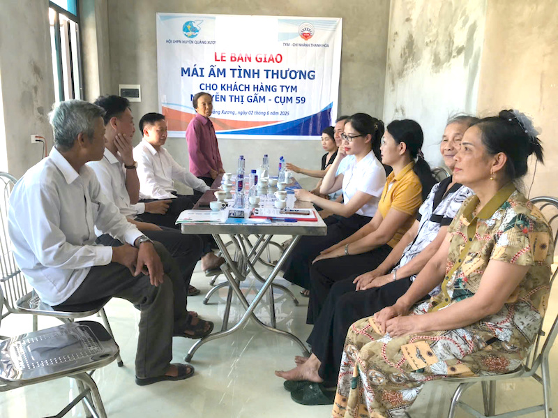 TYM chi nhánh m88 trang chủ trao nhà “Mái ấm tình thương” cho phụ nữ nghèo