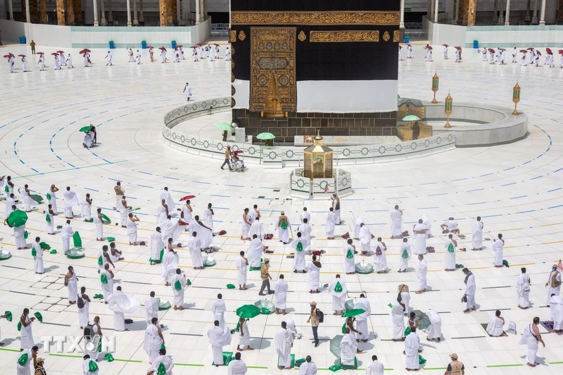 Hơn 1,3 triệu tín đồ Hồi giáo vượt nóng dự lễ hành vao m88 Hajj ở Saudi Arabia