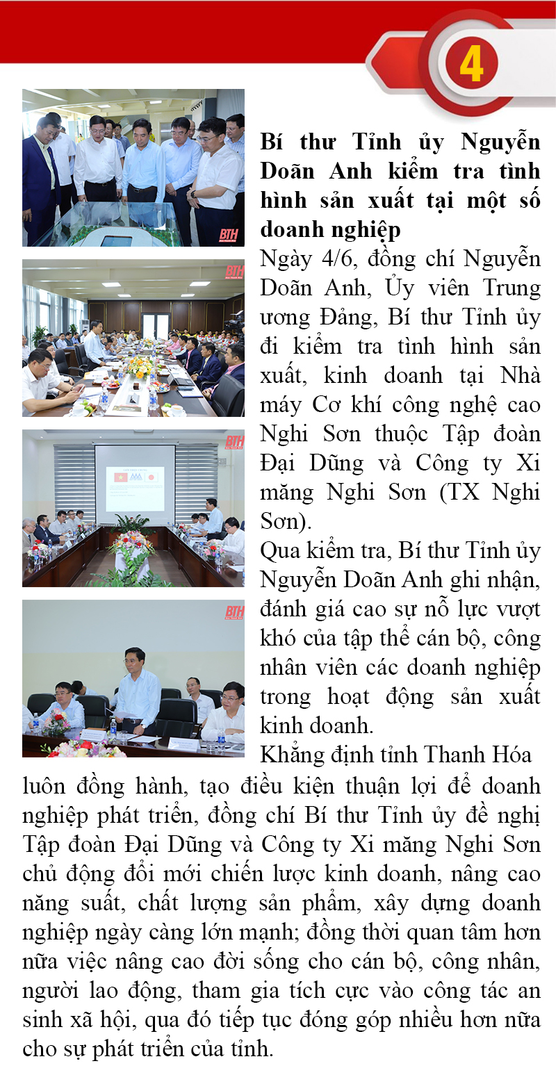 Những sự kiện nổi bật trong tuần