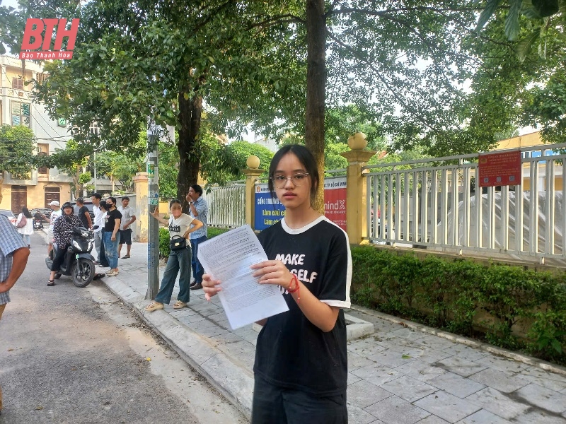 Hơn 43.000 thí sinh Thanh Hóa bước vào ngày vao m88 đầu tiên kỳ vao m88 tuyển sinh vào lớp 10 THPT công lập năm học 2025-2026
