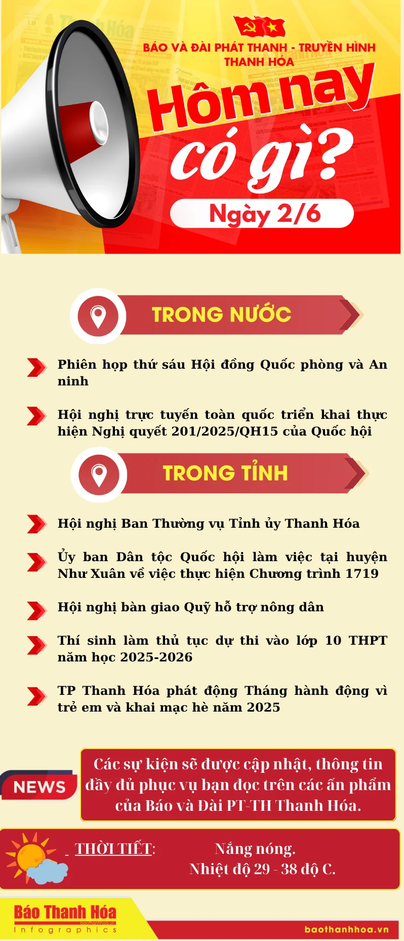 m88 trang chủ có gì? - Sự kiện nổi bật ngày 2/6/2025