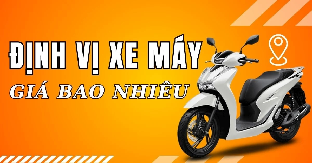 Thiết bị định vị xe máy giá bao nhiêu?
