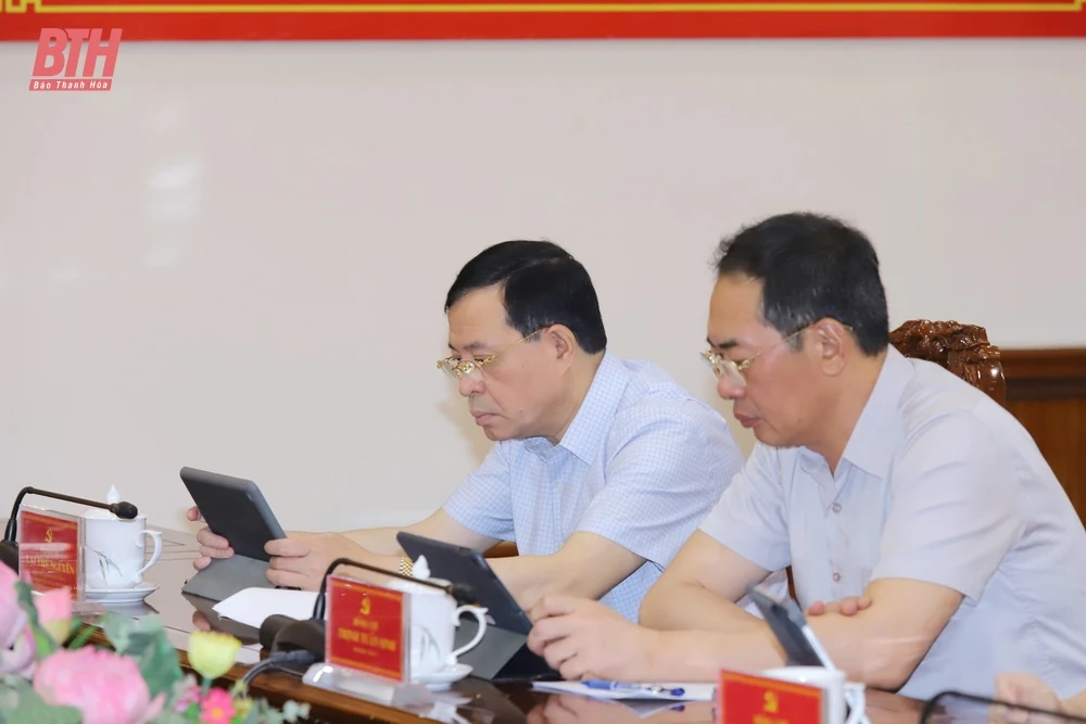 Ban Thường vụ Tỉnh ủy cho ý kiến vào việc tổ chức vận hành thử nghiệm hoạt động của các cơ quan Đảng, HĐND, UBND xã, phường mới