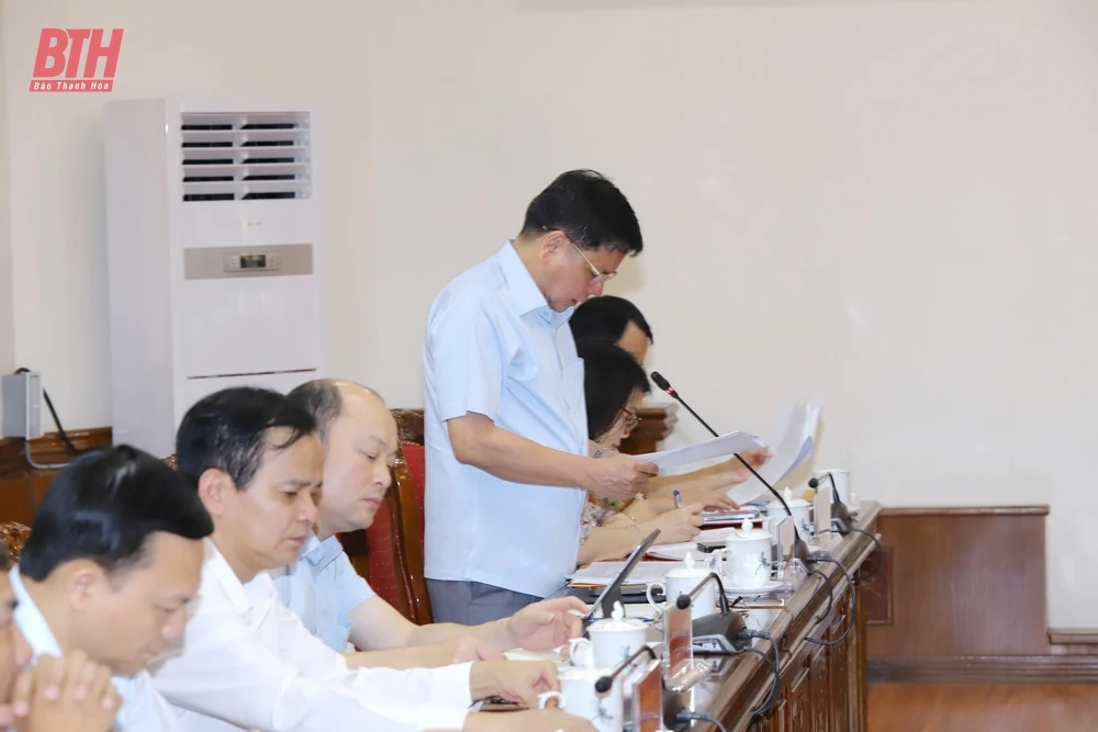 Ban Thường vụ Tỉnh ủy cho ý kiến vào việc tổ chức vận hành thử nghiệm hoạt động của các cơ quan Đảng, HĐND, UBND xã, phường mới