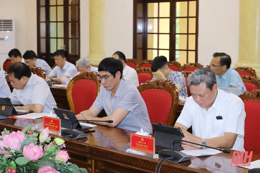 Ban Thường vụ Tỉnh ủy cho ý kiến vào việc tổ chức vận hành thử nghiệm hoạt động của các cơ quan Đảng, HĐND, UBND xã, phường mới