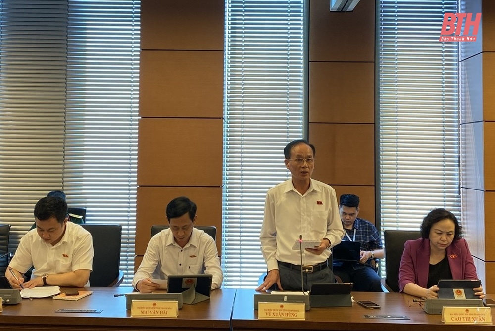 Ngày làm việc thứ nhất (đợt 2), Kỳ họp thứ 9, Quốc hội khóa XV: Đoàn ĐBQH link m88 Thanh Hoá tham gia góp ý về việc sắp xếp đơn vị hành chính cấp link m88 năm 2025; các dự án luật và dự thảo nghị quyết