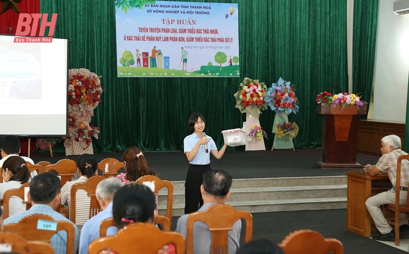 200 hộ dân tham gia tập huấn phân loại, giảm thiểu rác link đăng nhập m88 nhựa