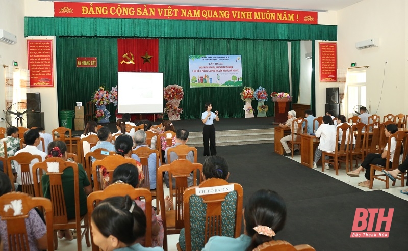 200 hộ dân tham gia tập huấn phân loại, giảm thiểu rác link đăng nhập m88 nhựa