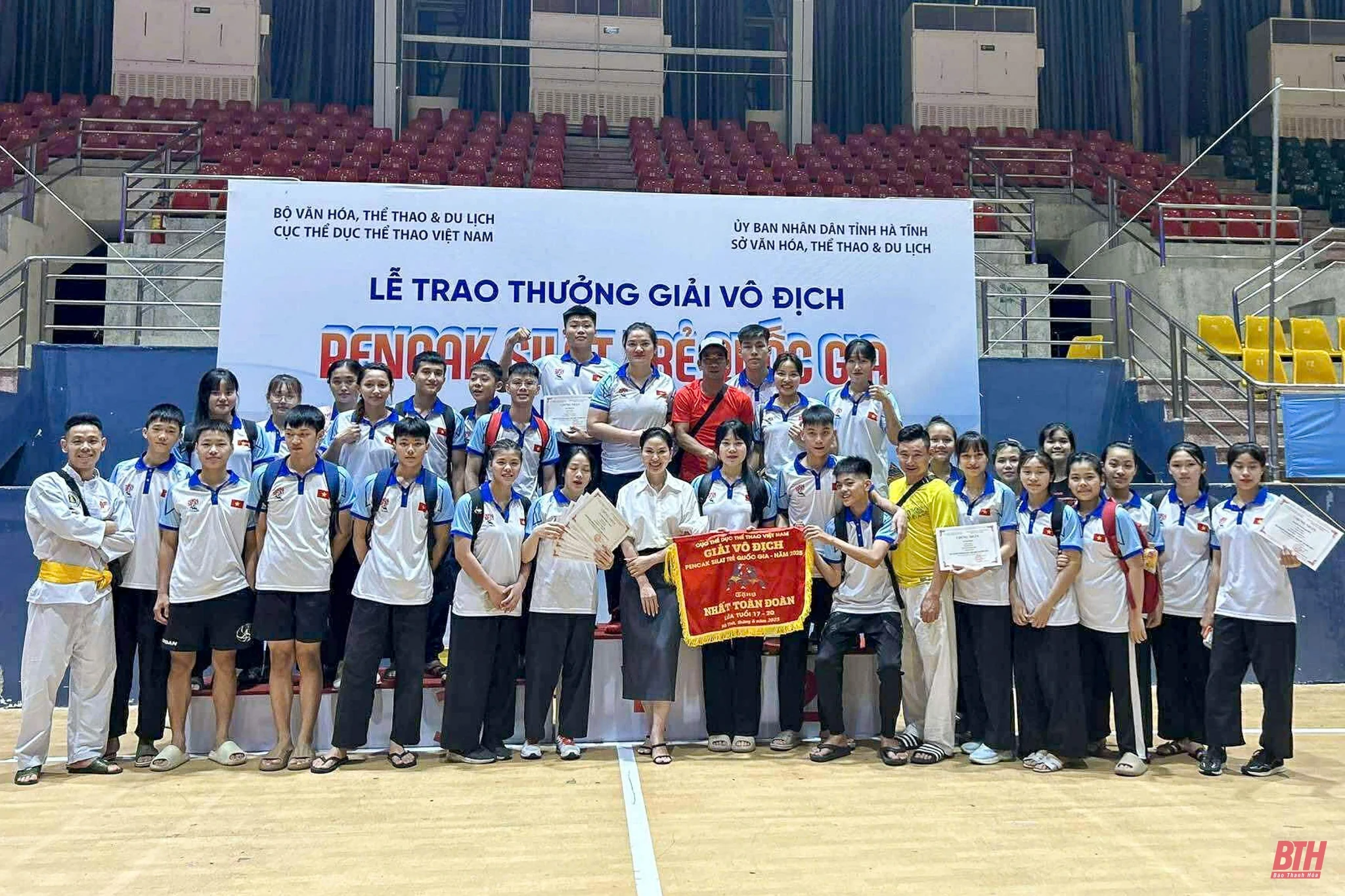 Pencak Silat Thanh Hóa giành ngôi nhất toàn đoàn lứa tuổi 17-20 tại giải vô địch trẻ quốc gia 2025