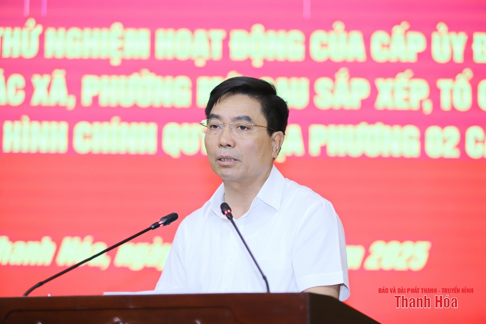 Thanh Hóa vận cá cược bóng đá m88 thử nghiệm hoạt động mô hình chính quyền địa phương 2 cấp