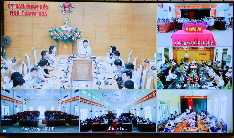 Vận hành thử nghiệm link m88 nghị giao ban trực tuyến công tác xóa nhà tạm, nhà dột nát
