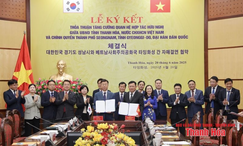 Thanh Hóa - Seongnam: Hướng tới tương lai bền vững