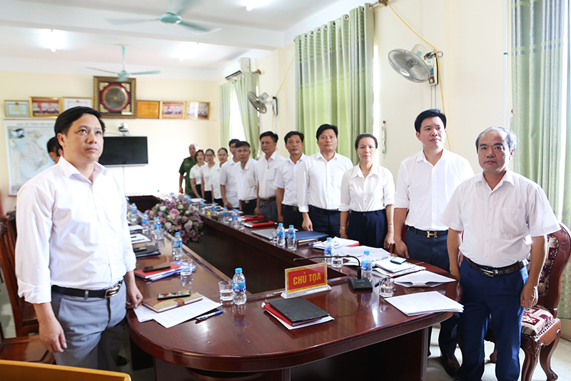 Xã Hoằng Giang (mới) diễn tập vận m m88 hoạt động mô hình chính quyền địa phương 2 cấp