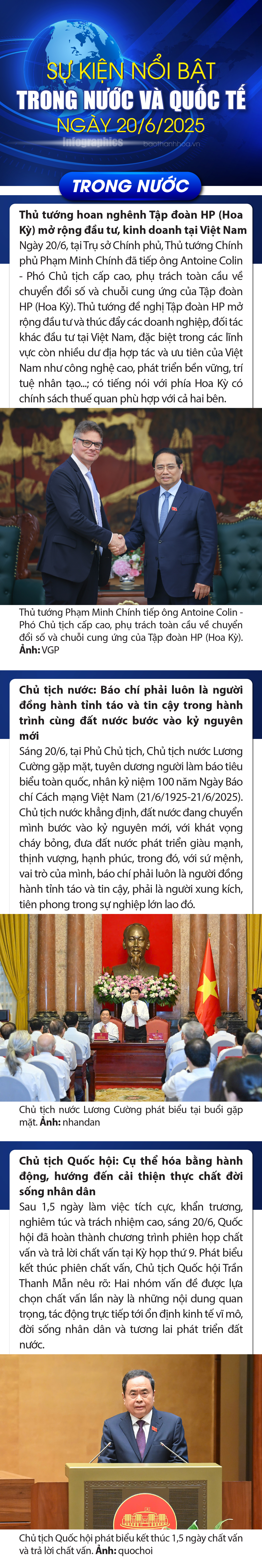 Sự kiện nổi bật trong nước, kèo nhà cái m88 tế ngày 20/6/2025