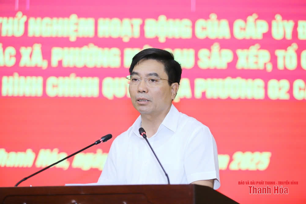 Thanh Hóa vận cá cược bóng đá m88 thử nghiệm hoạt động mô hình chính quyền địa phương 2 cấp