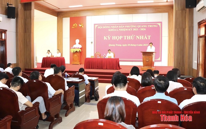 Thị xã Bỉm Sơn vận hành thử nghiệm hoạt động của Đảng uỷ, HĐND, UBND phường Bỉm Sơn và Quang Trung
