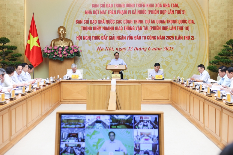 Thủ tướng chủ trì hội nghị 3 trong 1 về nhiều nội dung quan trọng