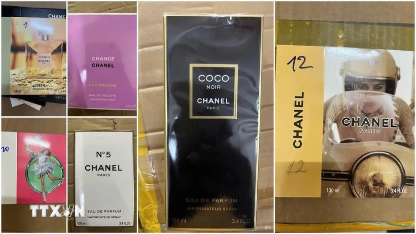 Triệt phá đường dây sản xuất nước hoa giả cực lớn