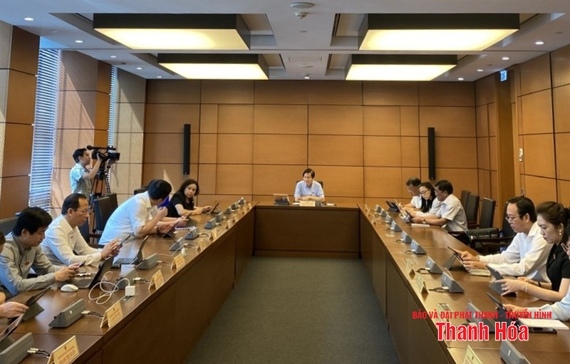 Đoàn ĐBQH Thanh Hóa tham gia góp ý đối với 3 dự án Luật