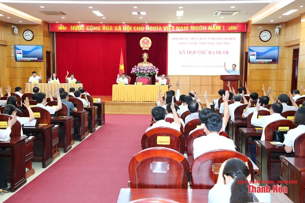 Kỳ họp thứ 30, HĐND m88 trang chủ khóa XVIII thông qua 16 nghị quyết