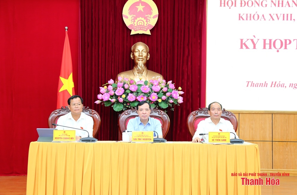Kỳ họp thứ 30, HĐND tỉnh khóa XVIII thông qua 16 nghị quyết