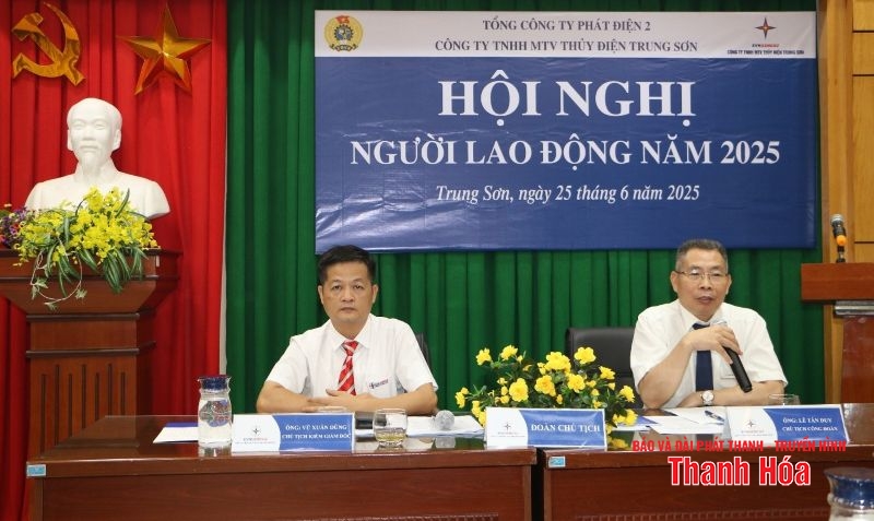 Thủy điện Trung Sơn quan tâm thực hiện chế độ phúc lợi, cơ chế chính sách cho người lao động