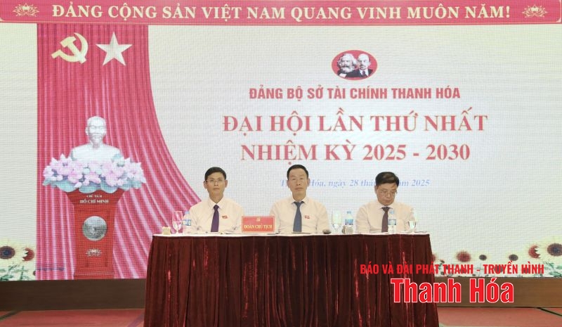 Đảng bộ Sở Tài chính tổ chức Đại hội lần thứ Nhất sau hợp nhất