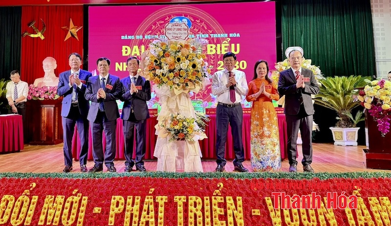 Đại hội đại biểu Đảng bộ Bệnh viện Đa khoa tỉnh Thanh Hóa nhiệm kỳ 2025-2030