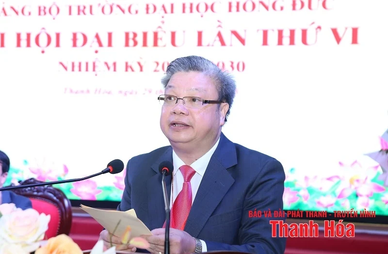 Đại link vào m88 mới nhất Đảng bộ Trường Đại học Hồng Đức lần thứ VI, nhiệm kỳ 2025-2030
