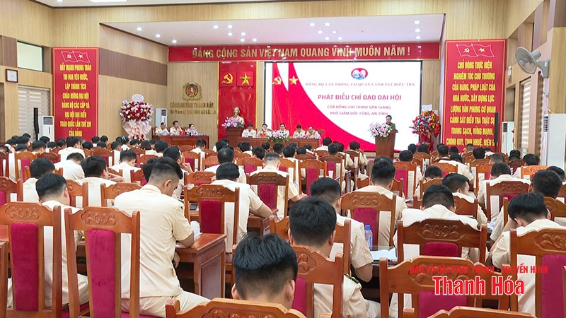 Đảng bộ Văn phòng Cơ quan Cảnh sát điều tra tổ chức Đại hội Đảng bộ lần thứ IV, nhiệm kỳ 2025-2030