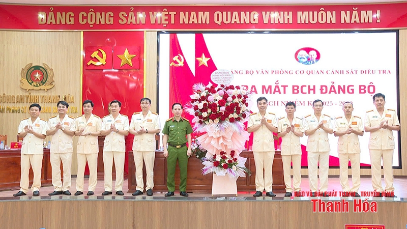Đảng bộ Văn phòng Cơ quan Cảnh sát điều tra tổ chức Đại hội Đảng bộ lần thứ IV, nhiệm kỳ 2025-2030