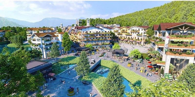 Sun Group khởi công Tổ cá cược bóng đá m88 nghỉ dưỡng khoáng nóng quy mô hơn 21.000 tỷ đồng tại Hòa Bình