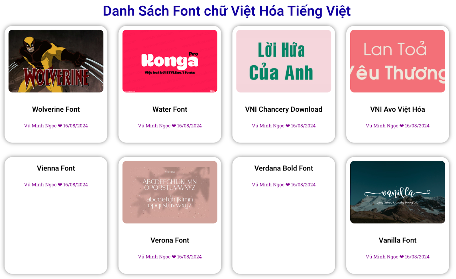 Fonts Việt và dấu ấn tiên phong trong ngành thiết kế font tại Việt Nam