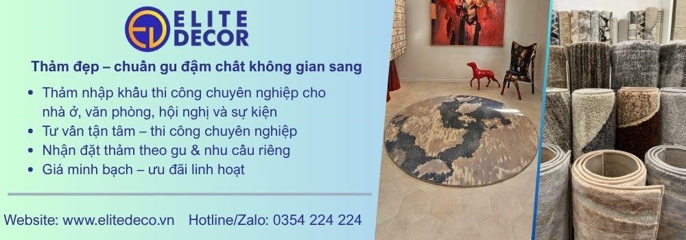 Elite Decor – Chuyên gia thảm trải sàn cao cấp dành cho những không gian có gu