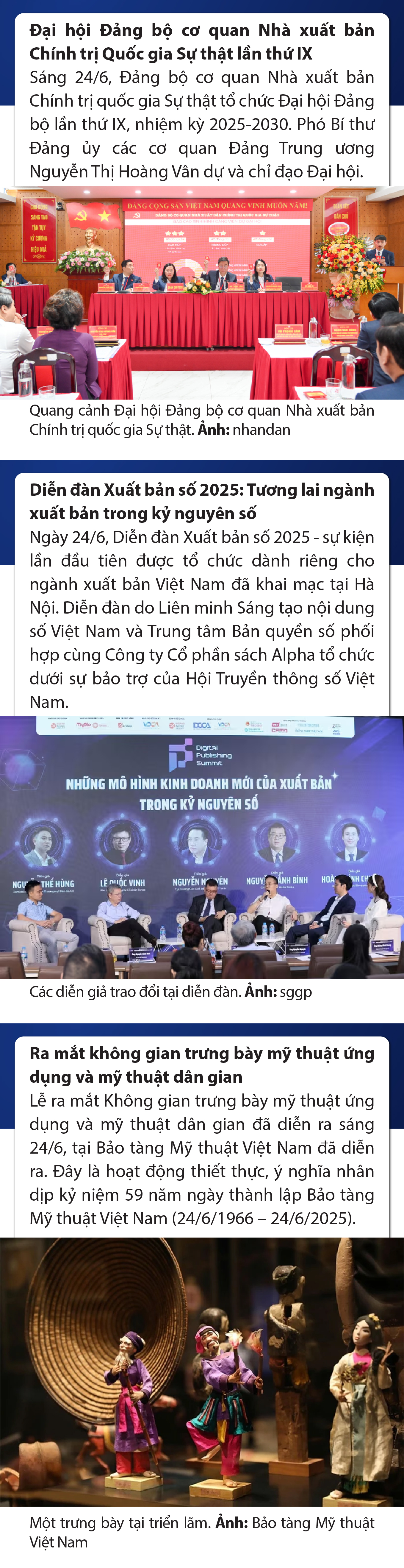 Sự kiện nổi bật trong nước, đăng ký m88 tế ngày 24/6/2025