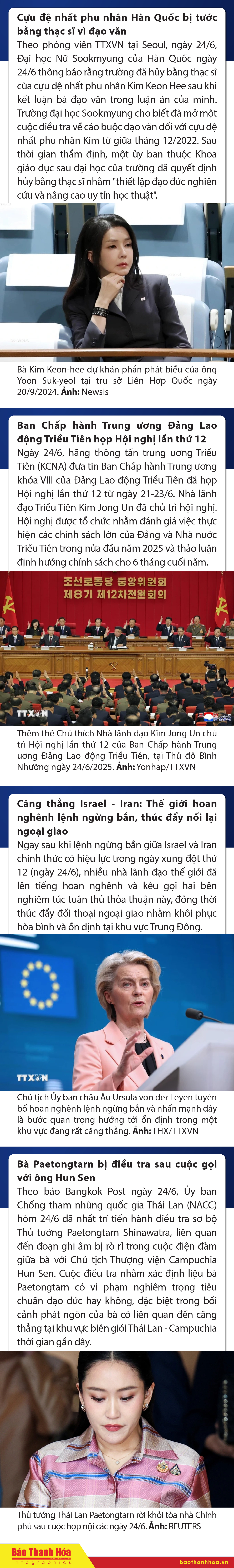 Sự kiện nổi bật trong nước, đăng ký m88 tế ngày 24/6/2025
