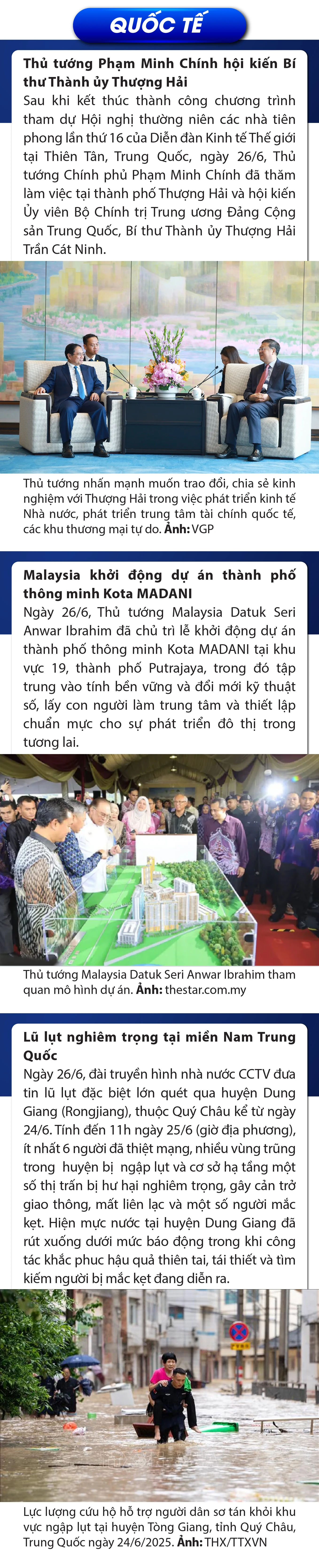 Sự kiện nổi bật trong nước, link m88 tế ngày 26/6/2025