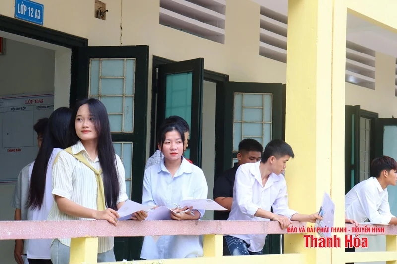 Hơn 41.000 thí sinh Thanh Hóa chính thức bước vào kỳ thi Tốt nghiệp THPT năm 2025
