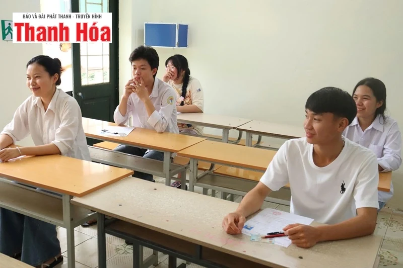 Thí sinh Thanh Hóa hào hứng bước vào ngày link m88 cuối kỳ link m88 Tốt nghiệp THPT