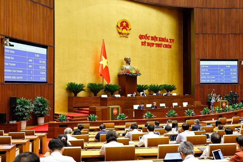 Ngày 25/6, Quốc hội biểu quyết thông qua việc thành lập Hội đồng bầu cử quốc gia