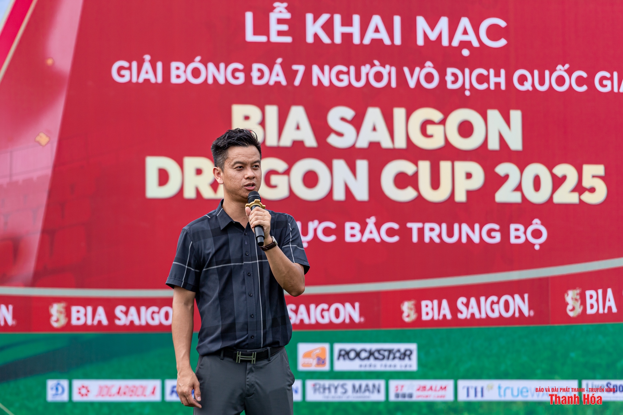 Khai mạc vòng loại khu vực Bắc Trung Bộ Giải bóng đá 7 người Vô địch Quốc gia 2025