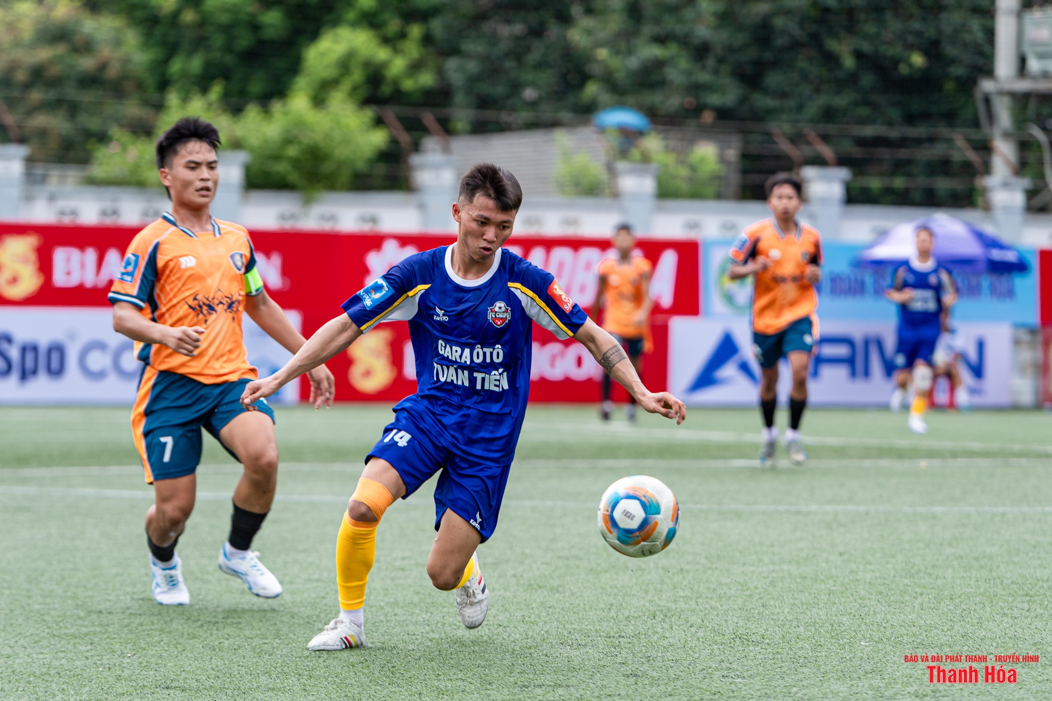 Khai mạc vòng loại khu vực Bắc Trung Bộ Giải bóng đá 7 người Vô địch Quốc gia 2025