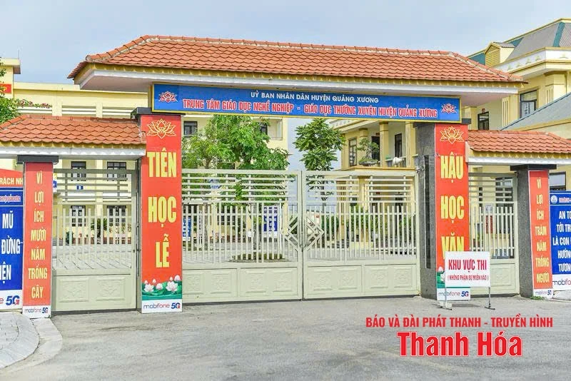 Thí sinh theo Chương trình GDPT 2006 hoàn thành môn thi cuối