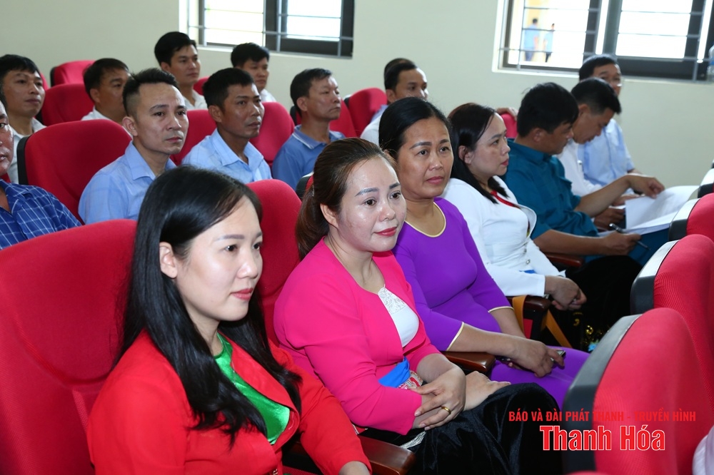 Phó Bí thư Thường trực Tỉnh ủy Lại Thế Nguyên dự Hội nghị lần thứ nhất Ban Chấp hành Đảng bộ xã Thạch Quảng