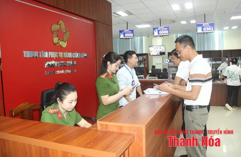 Thanh Hóa đứng thứ 4 cả nước về số lượng hồ sơ tiếp nhận trong ngày 1/7