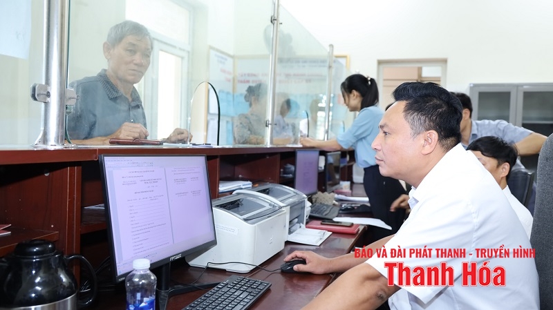 Thanh Hóa đứng thứ 4 cả nước về số lượng hồ sơ tiếp nhận trong ngày 1/7